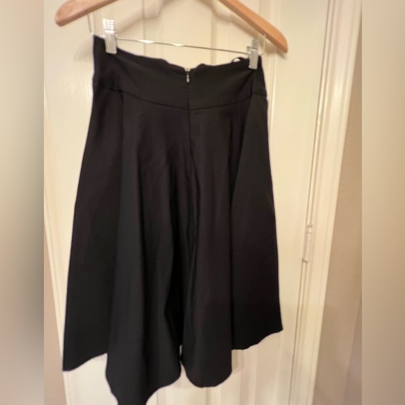 NWT Bella Poque size M black high waisted flared retro midi skirt with pockets - Picture 4 of 11